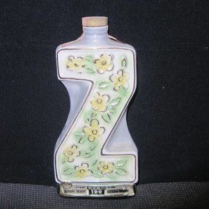Jim Beam "Z" Decanter ZIMMERMAN'S LIQUORS Chicago - I Will, Empty